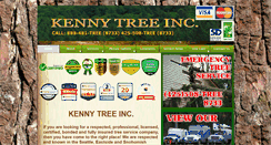 Desktop Screenshot of kennytreeinc.com