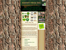 Tablet Screenshot of kennytreeinc.com
